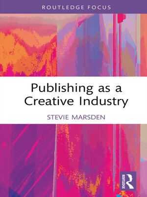cover image of Publishing as a Creative Industry